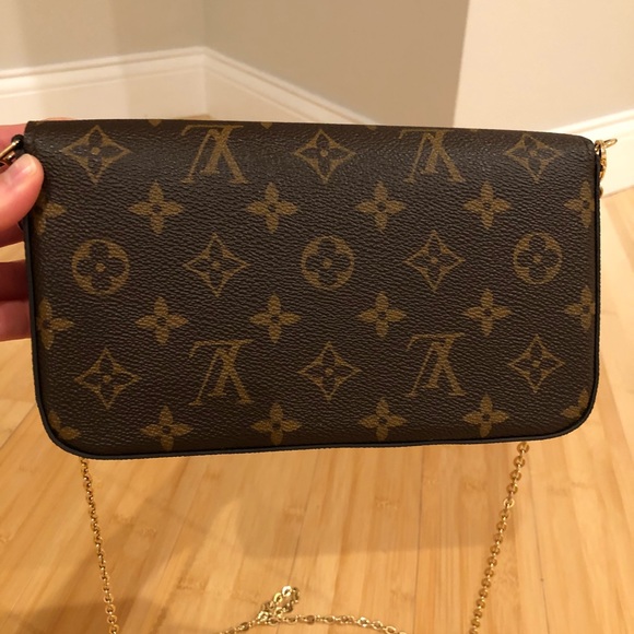 💋SOLD💋 Louis Vuitton Felicie Pochette Monogram - Picture 3 of 8
